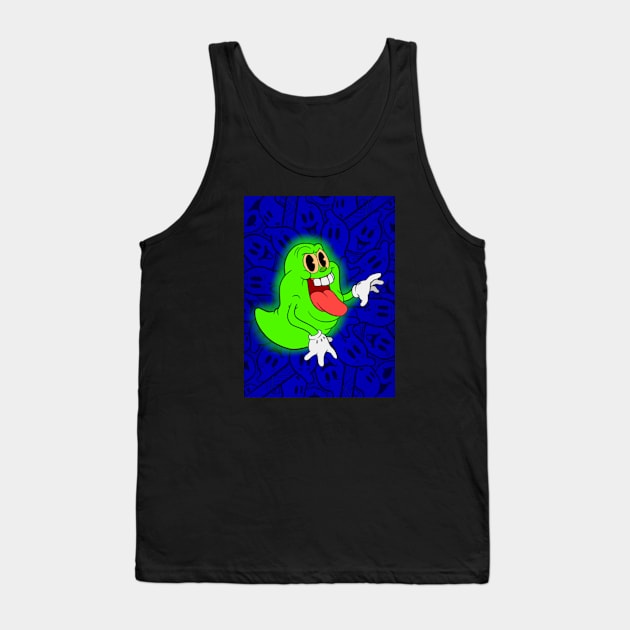 Slimy Buster Tank Top by Kevcraven